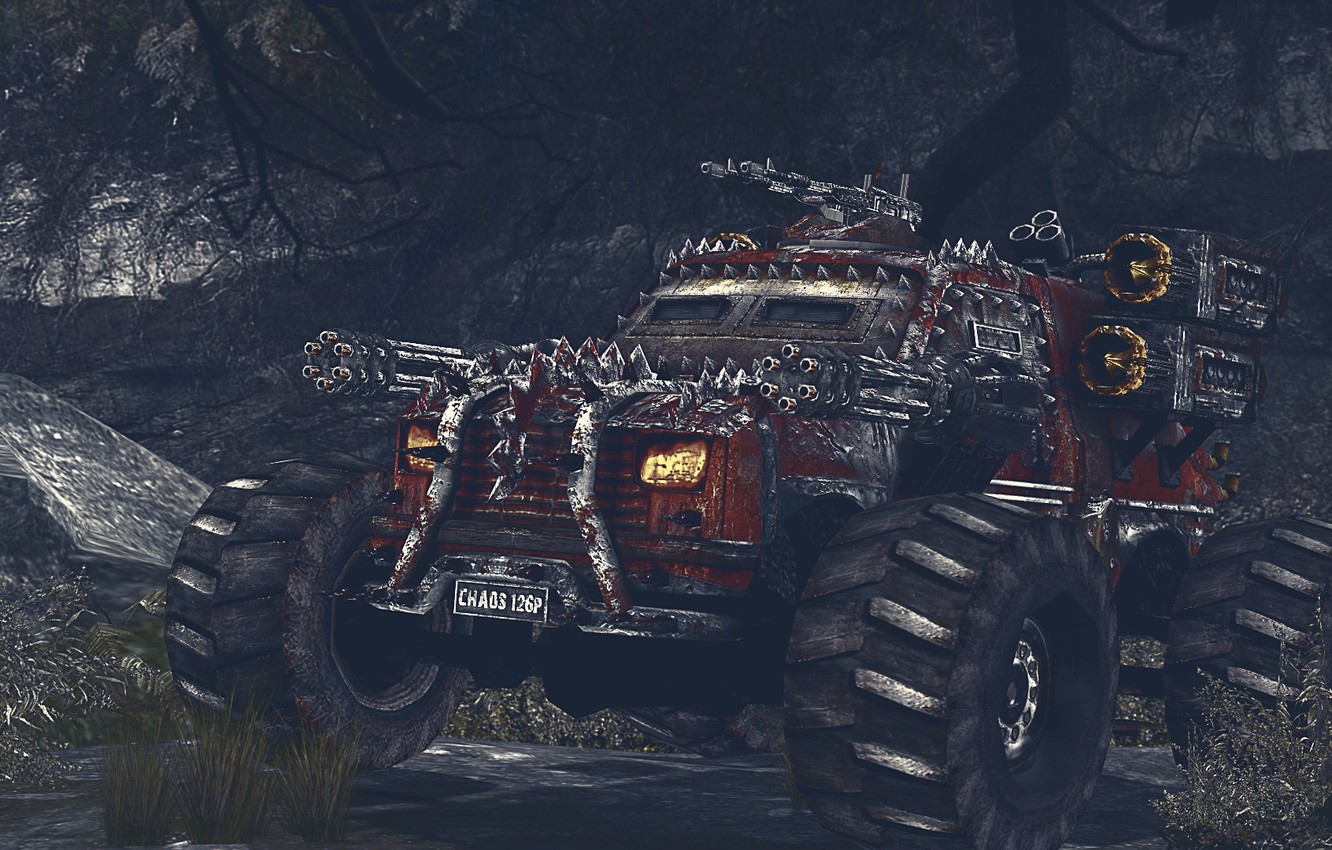 Monster Trucks With Guns , HD Wallpaper & Backgrounds