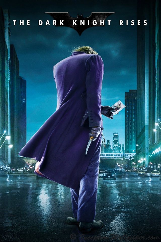 Joker Wallpaper Iphone Dark Knight , HD Wallpaper & Backgrounds