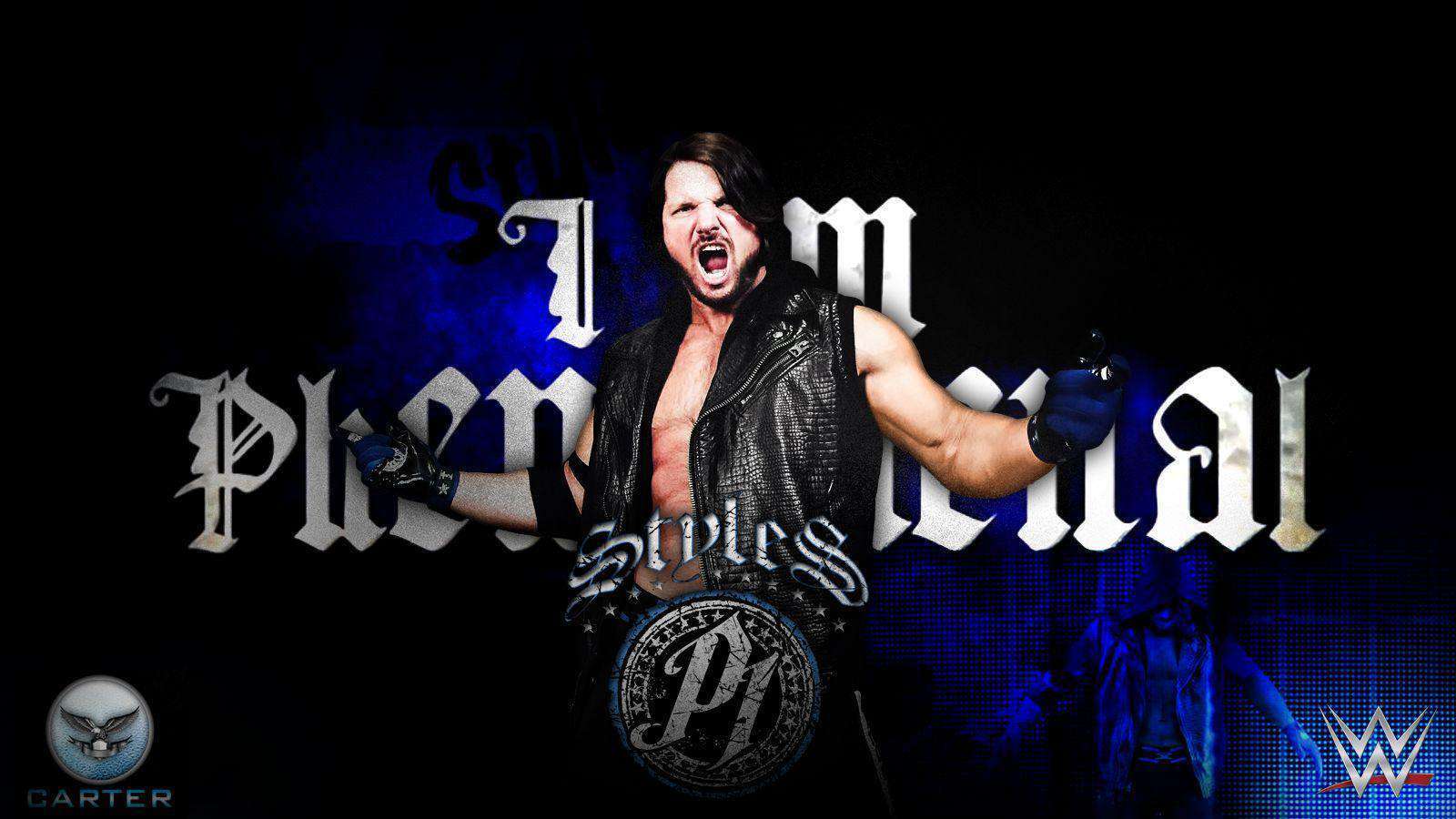 Aj Styles I M Phenomenal , HD Wallpaper & Backgrounds