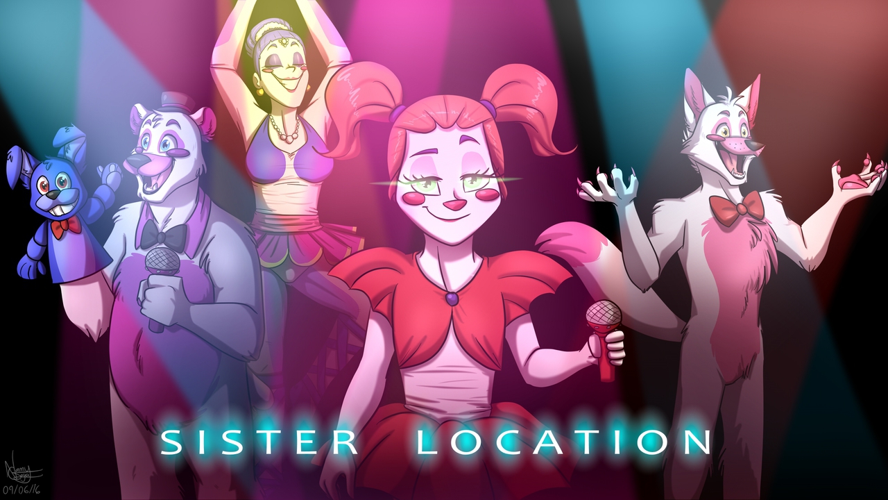 Fnaf Sister Location , HD Wallpaper & Backgrounds