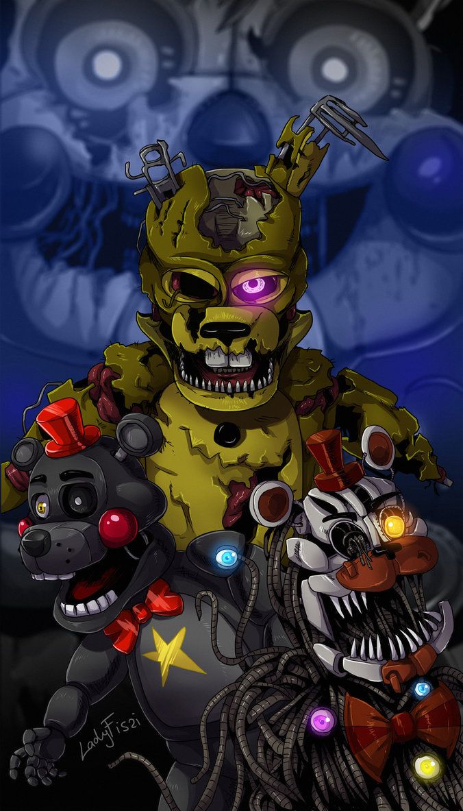 Fnaf 6 Fan Art , HD Wallpaper & Backgrounds