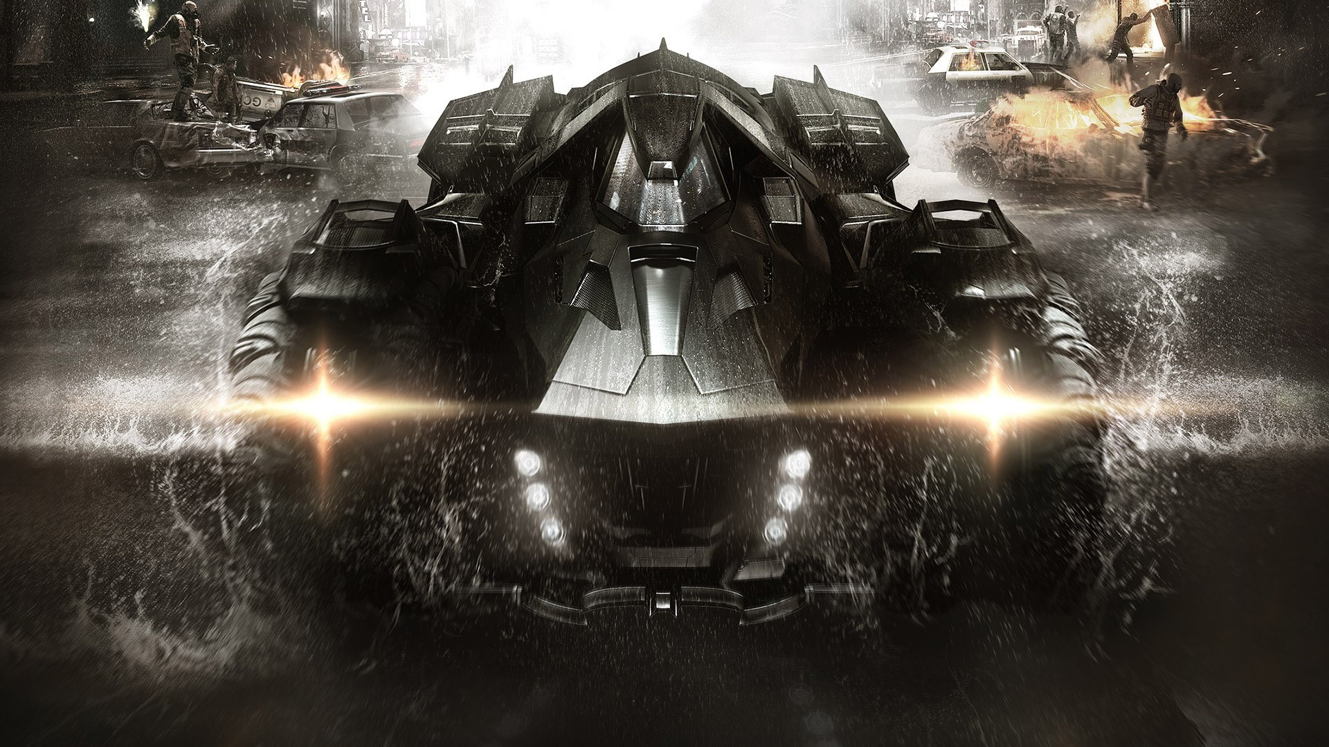 Batman Arkham Knight New Car , HD Wallpaper & Backgrounds