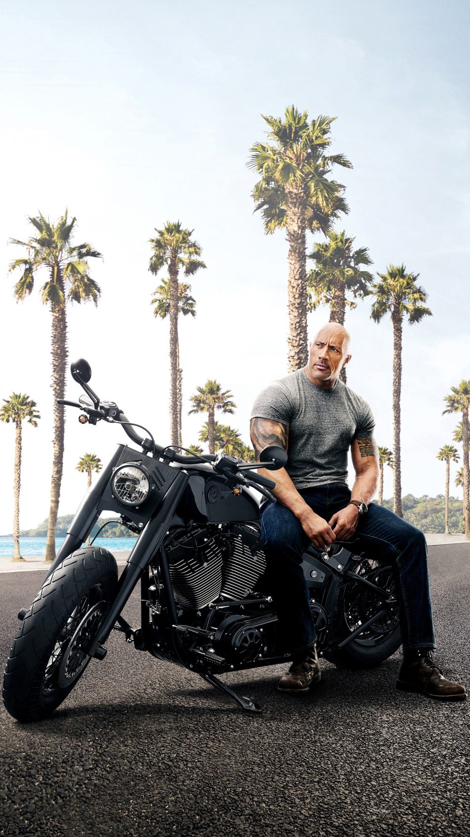 Hobbs And Shaw Motorcycle , HD Wallpaper & Backgrounds