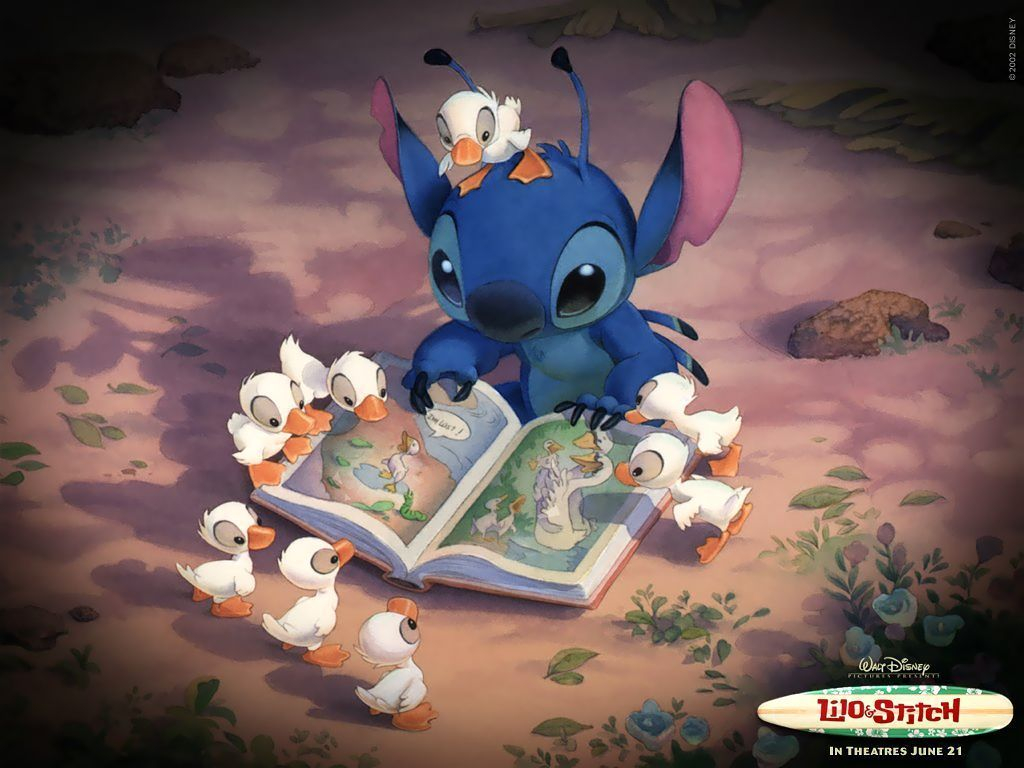 Lilo And Stitch Ducklings , HD Wallpaper & Backgrounds