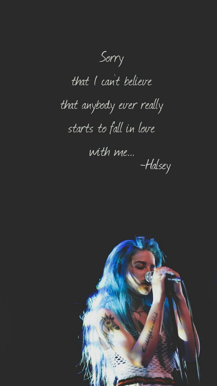 Sorry Halsey , HD Wallpaper & Backgrounds