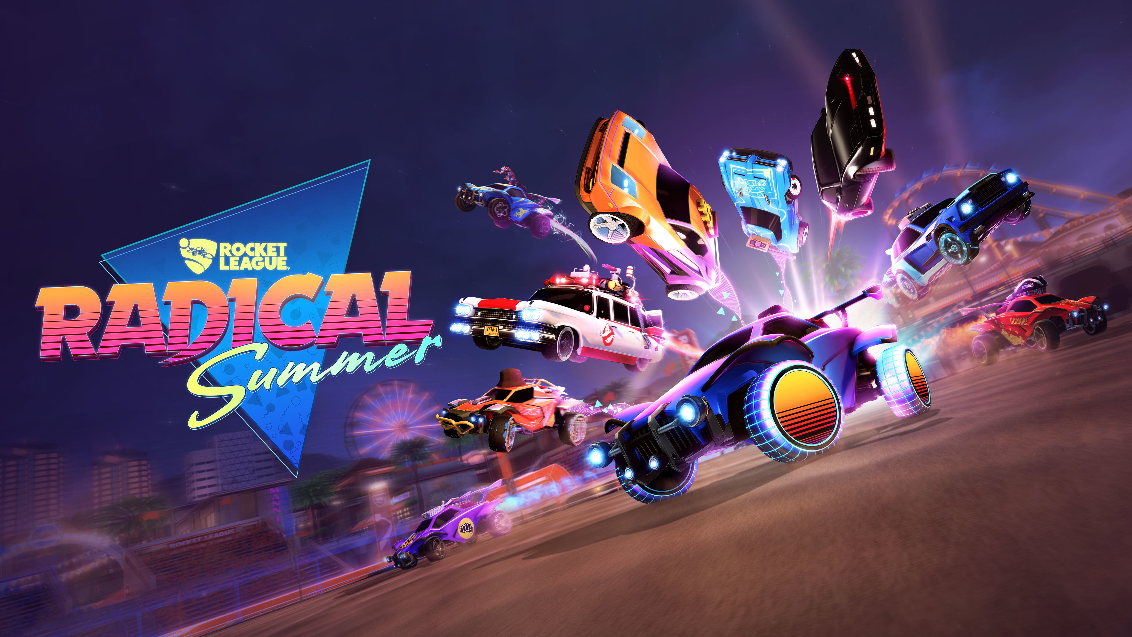 Rocket League Radical Summer , HD Wallpaper & Backgrounds