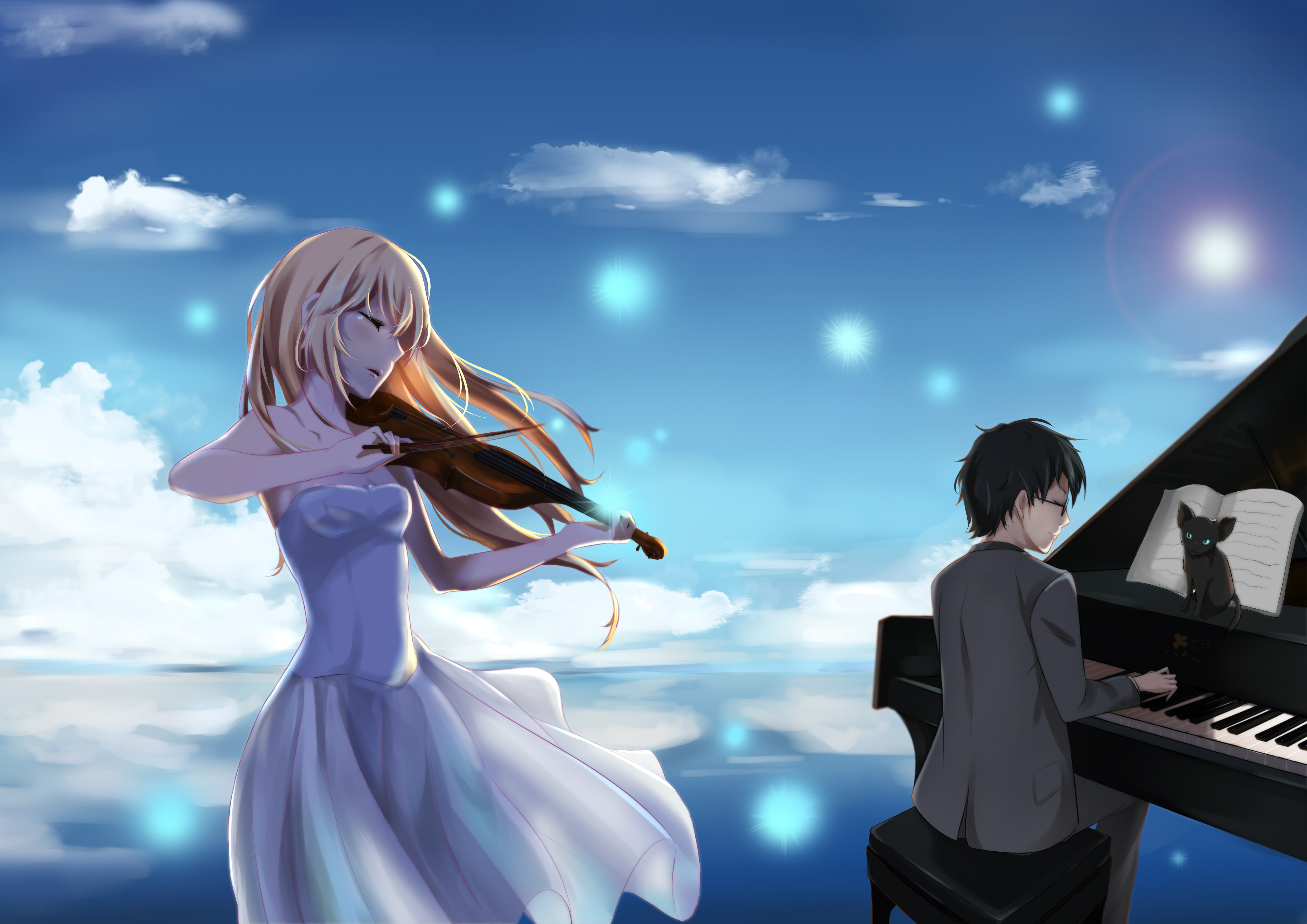 Your Lie In April Backgrounds Hd , HD Wallpaper & Backgrounds