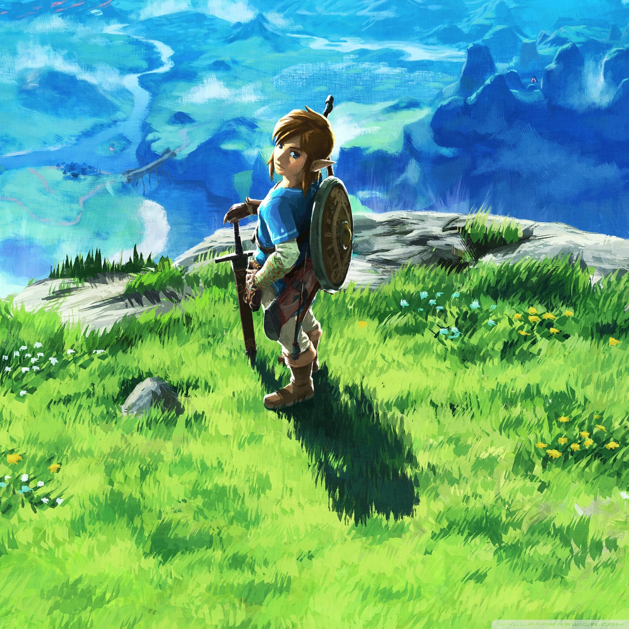 Zelda Botw Wallpaper Iphone , HD Wallpaper & Backgrounds