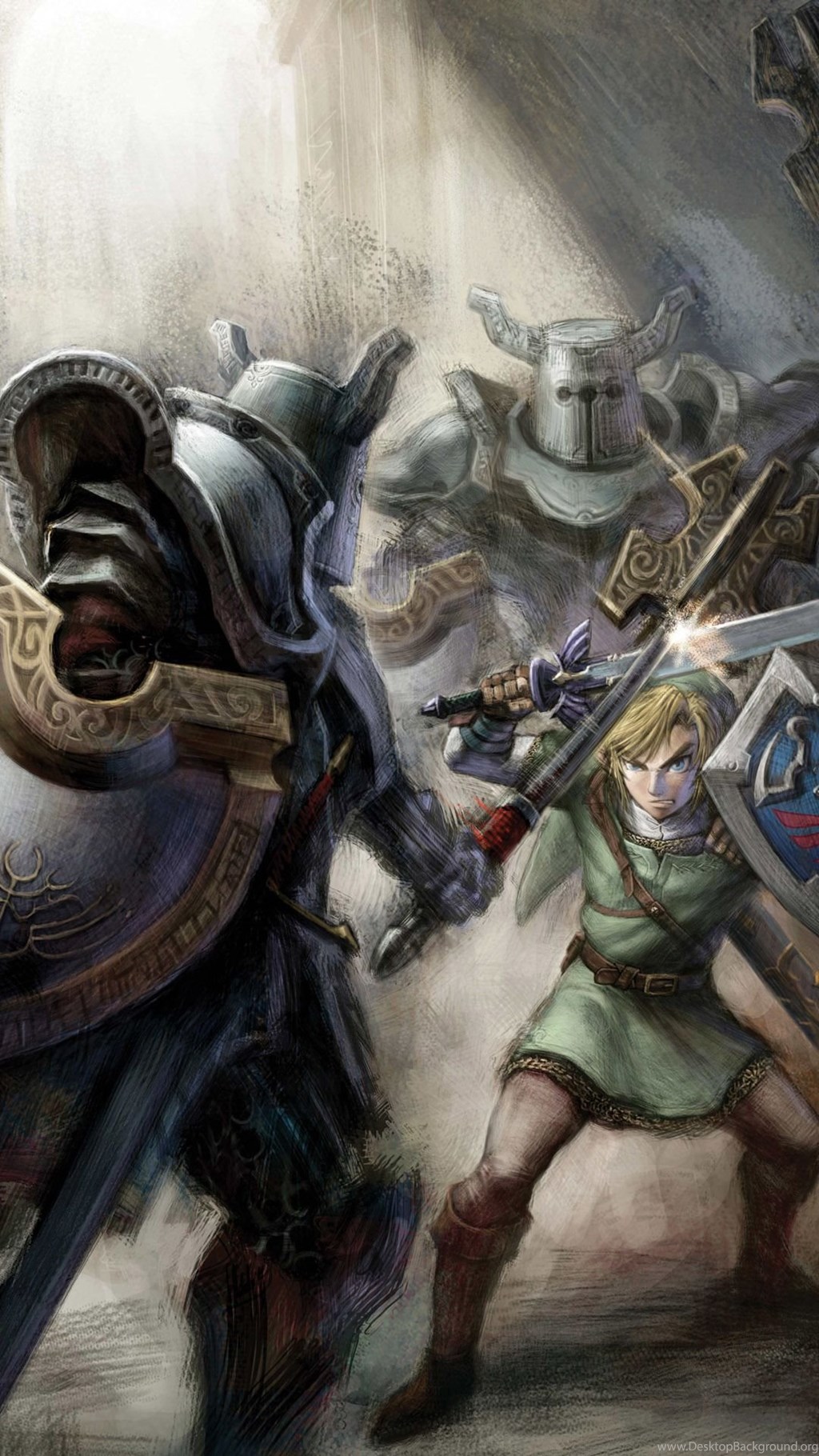 Link Twilight Princess Art , HD Wallpaper & Backgrounds