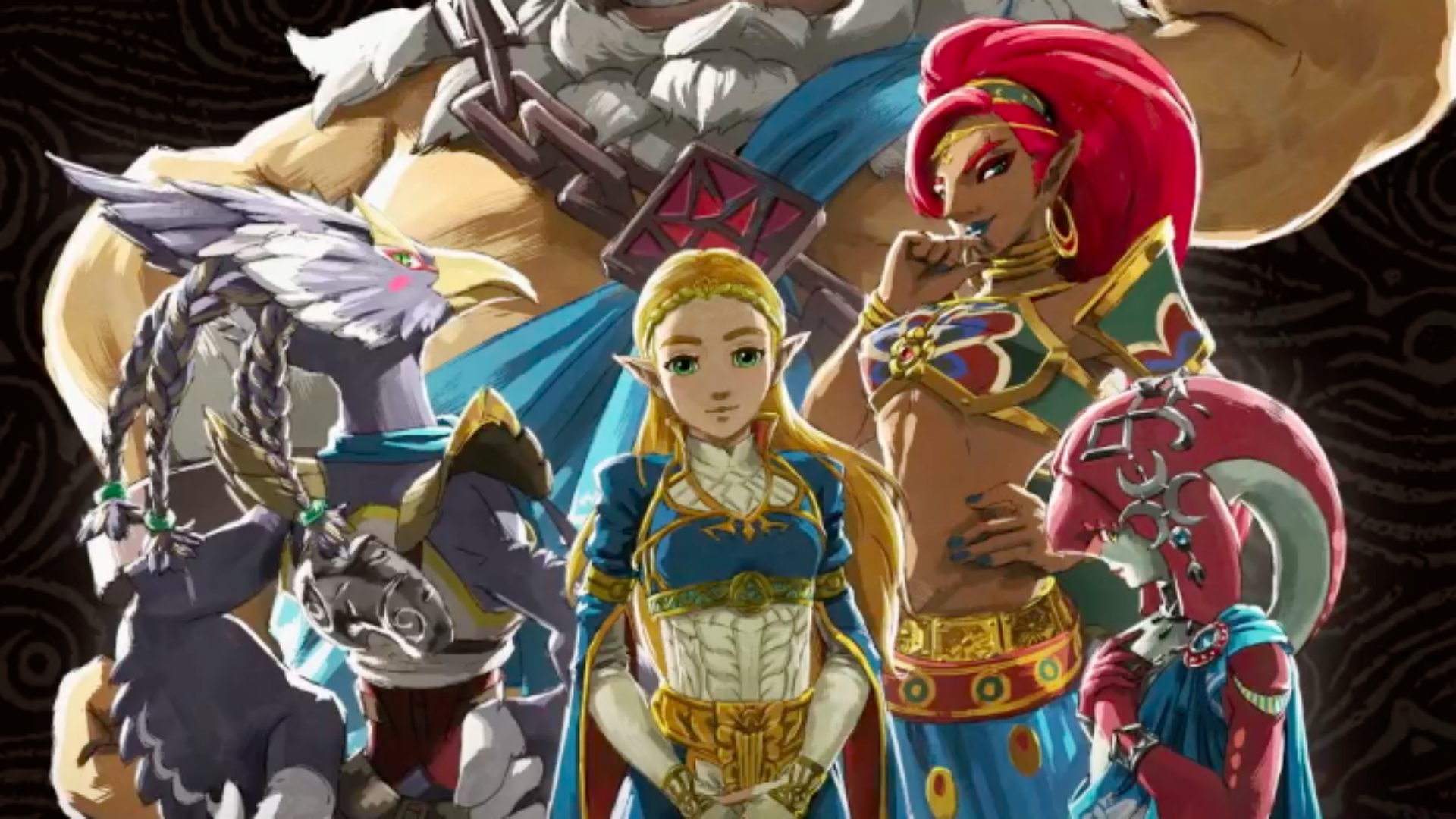Legend Of Zelda Breath Of The Wild Champions , HD Wallpaper & Backgrounds