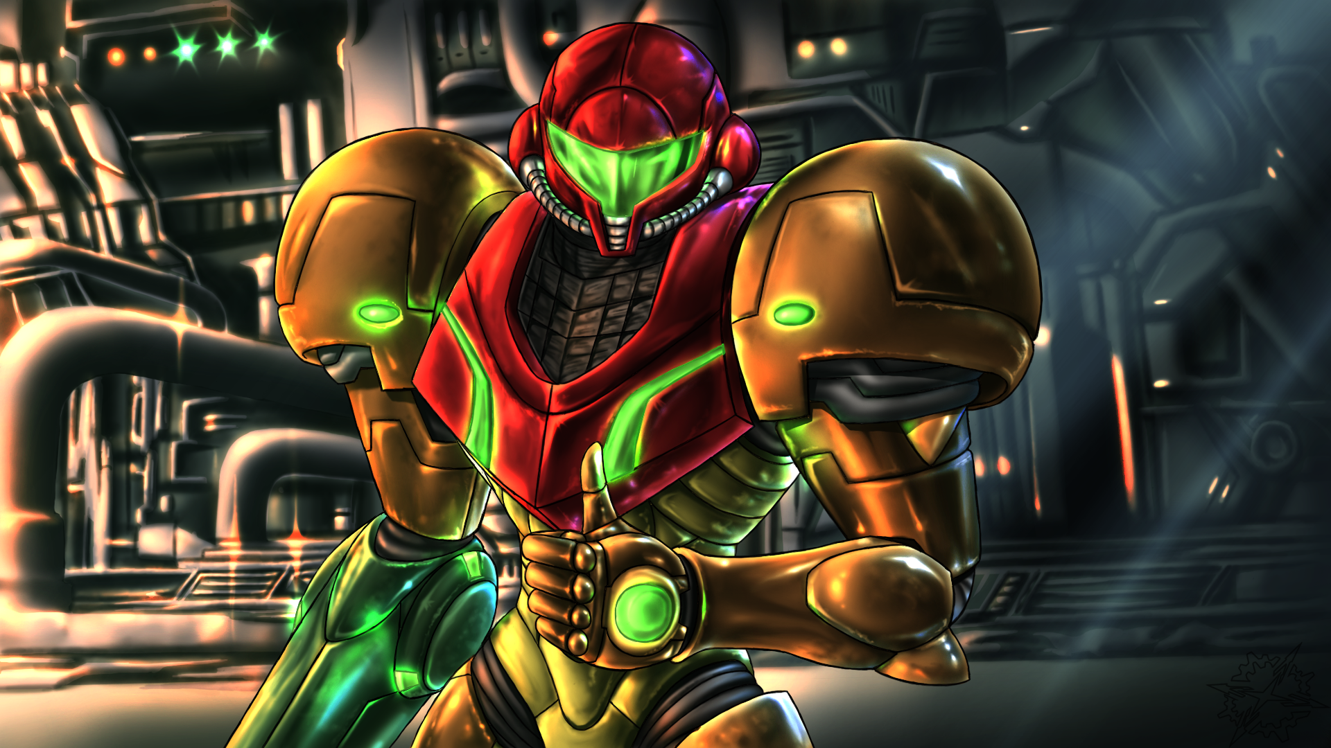 Metroid Prime 1 , HD Wallpaper & Backgrounds