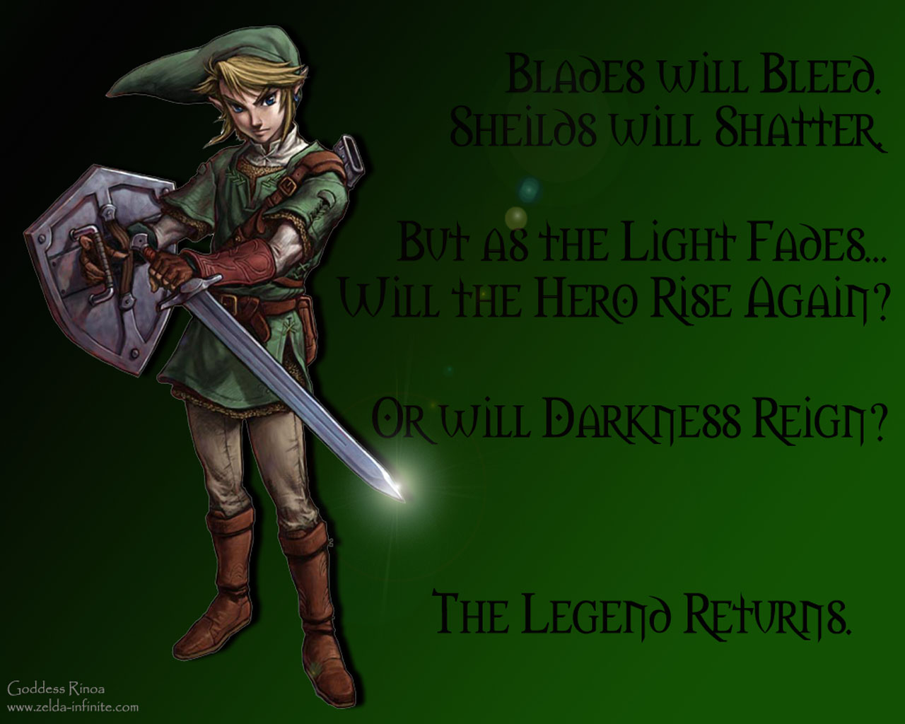 Legend Of Zelda Quote , HD Wallpaper & Backgrounds