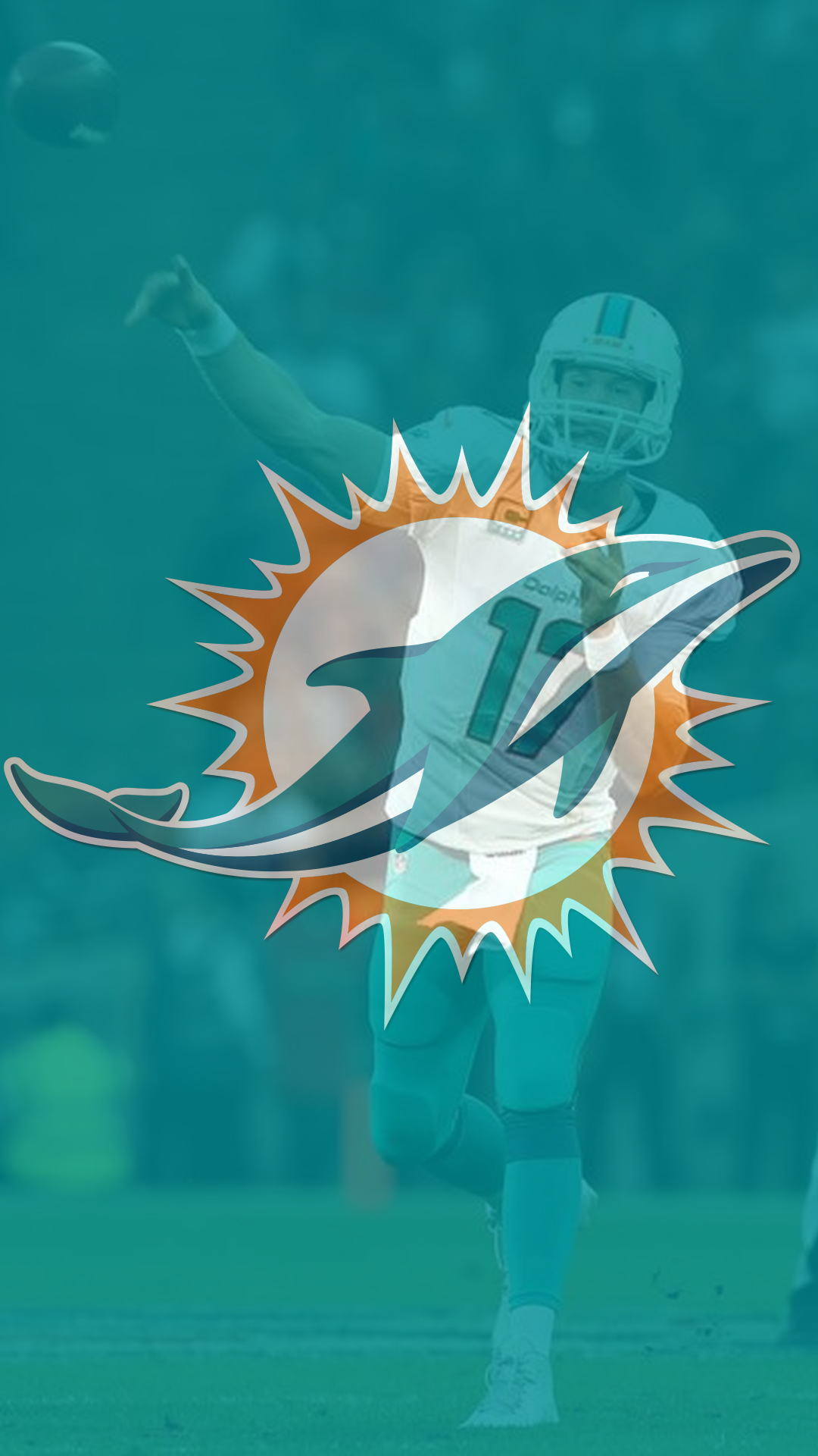 Miami Dolphins Logo 2017 , HD Wallpaper & Backgrounds