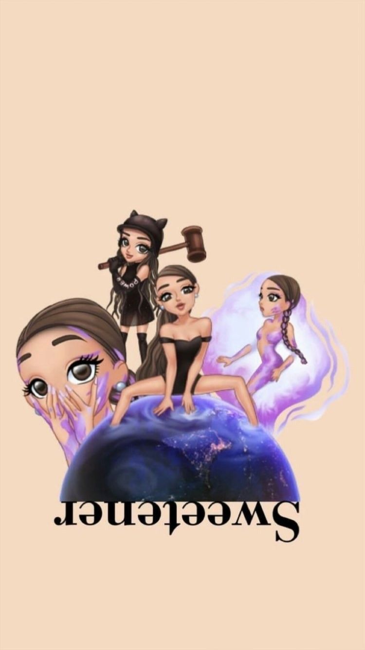 Cartoon Wallpaper Ariana Grande Hd Wallpaper Backgrounds Download