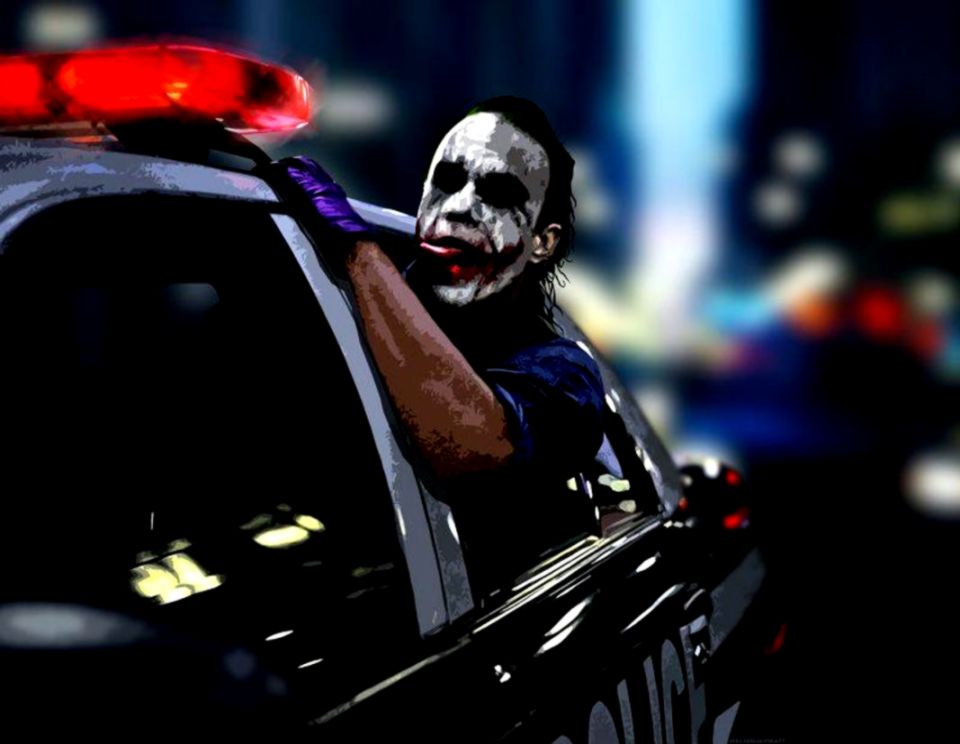 Joker In The Car , HD Wallpaper & Backgrounds
