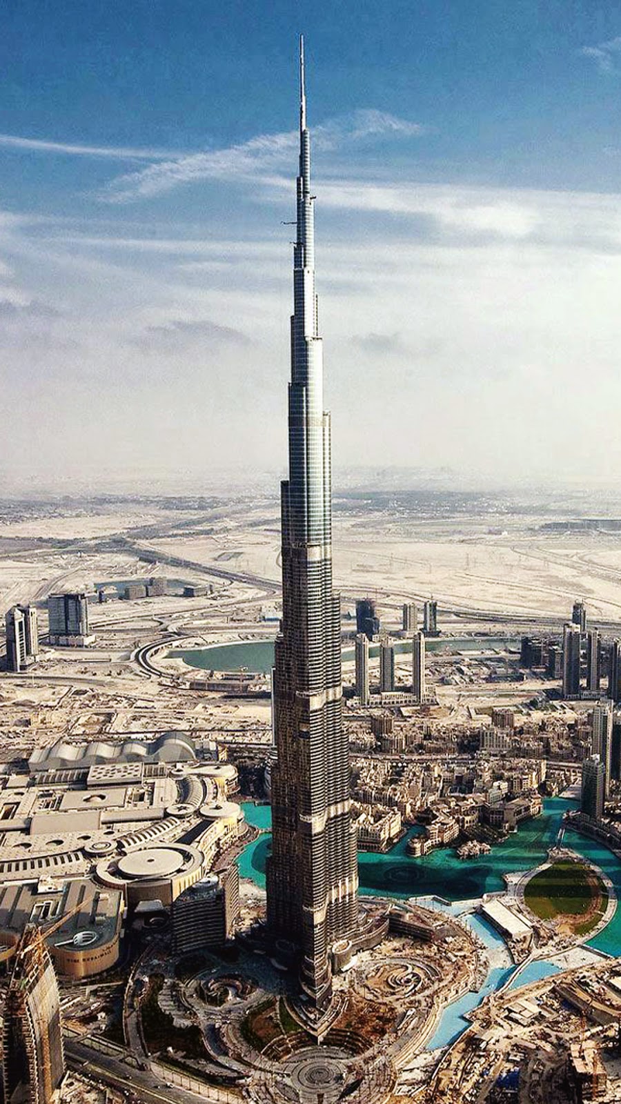 Burj Khalifa Dubai , HD Wallpaper & Backgrounds
