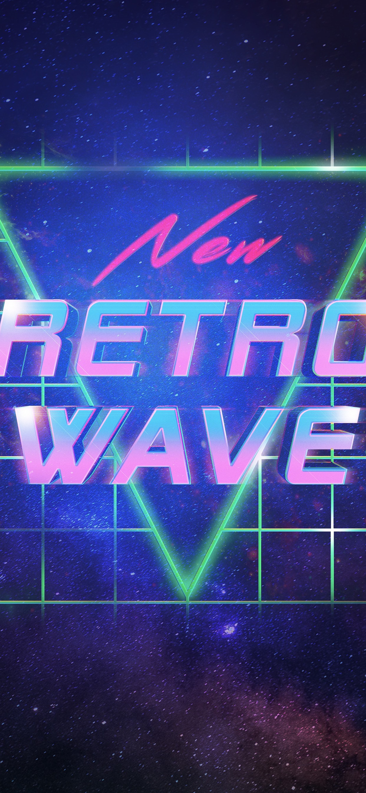 New Retro Wave Phone , HD Wallpaper & Backgrounds