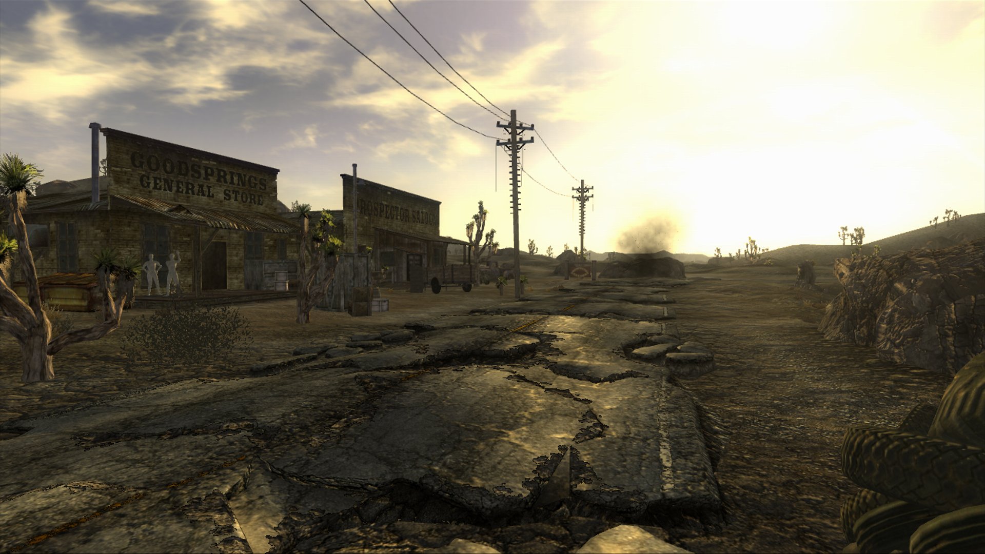 Fallout New Vegas View , HD Wallpaper & Backgrounds