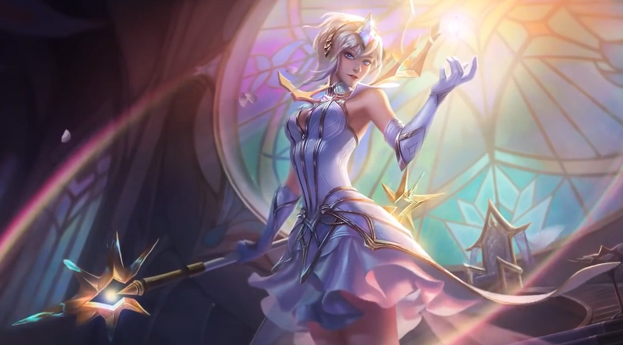 Elementalist Lux Splash Art Hd , HD Wallpaper & Backgrounds