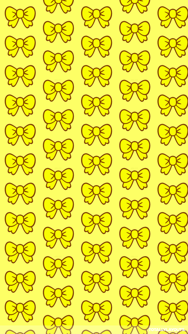 Cute Yellow Wallpaper For Iphone , HD Wallpaper & Backgrounds