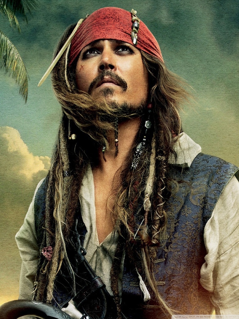 Ipad 1/2/mini - Jack Sparrow , HD Wallpaper & Backgrounds