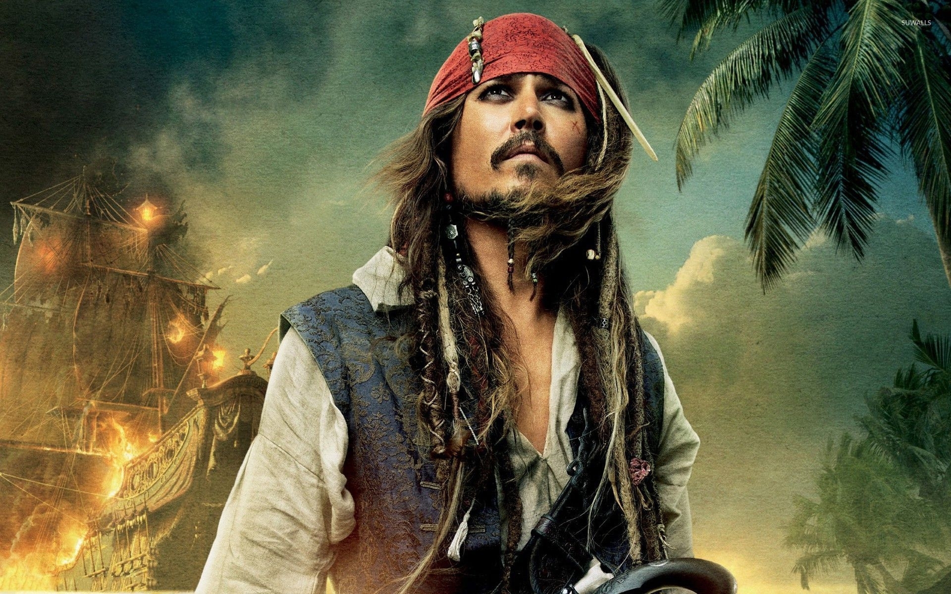 Captain Jack Sparrow , HD Wallpaper & Backgrounds