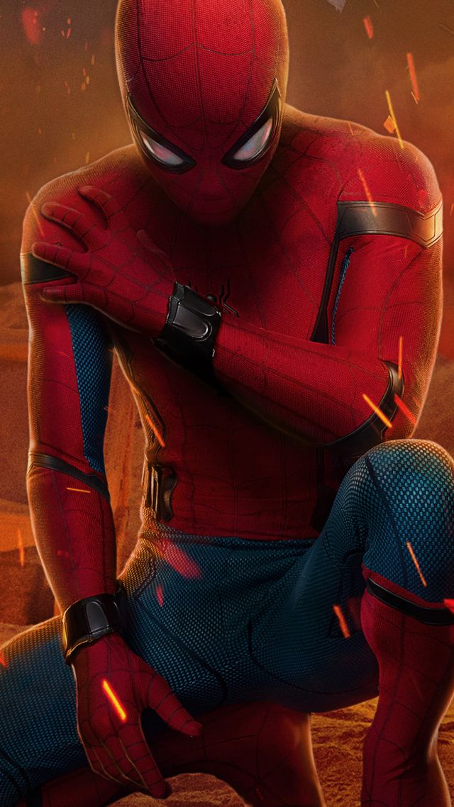 Homecoming, 5k, Poster - Tom Holland Wallpaper Spiderman , HD Wallpaper & Backgrounds