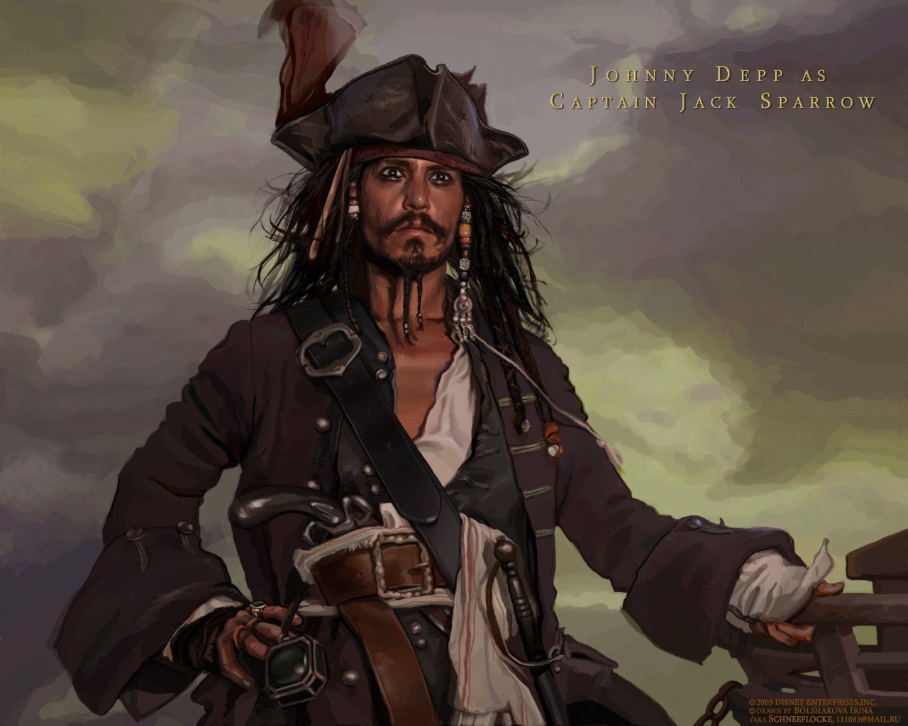 Jack Sparrow Live Wallpaper - One Eyed Willy When He Was Alive , HD Wallpaper & Backgrounds