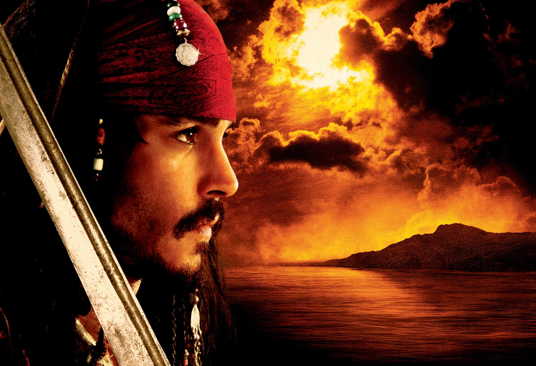 2397304 Mb Download Original Jack Sparrow - Attitude Towards The Problem , HD Wallpaper & Backgrounds