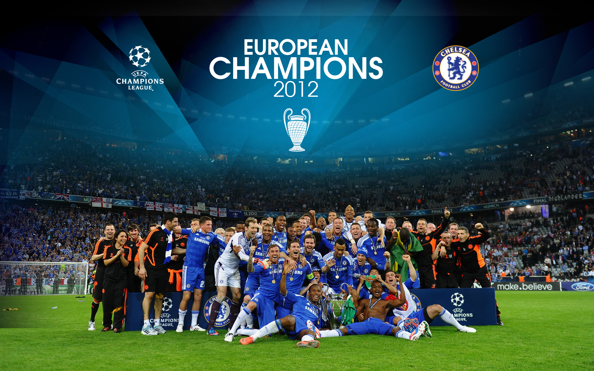 Chelsea Wallpaper Images - Chelsea Fc Champions League , HD Wallpaper & Backgrounds
