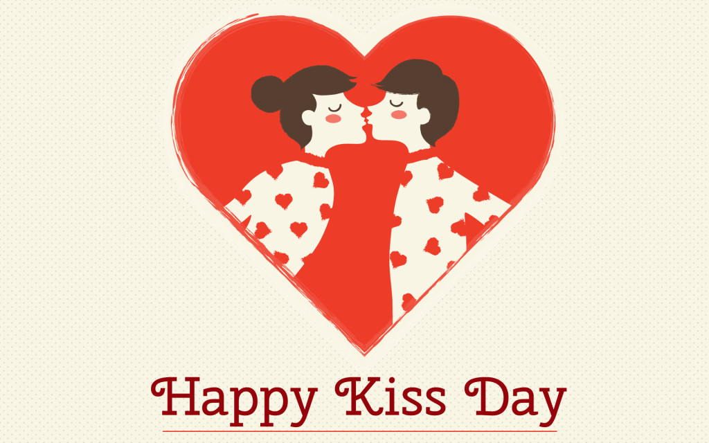 Happy Kiss Day Hd Wallpaper - Valentine's Day Wishes Friends , HD Wallpaper & Backgrounds
