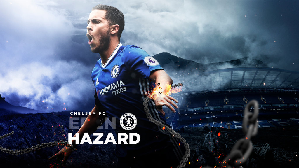 Eden Hazard Wallpaper - Eden Hazard Chelsea Wallpaper Hd 2018 , HD Wallpaper & Backgrounds