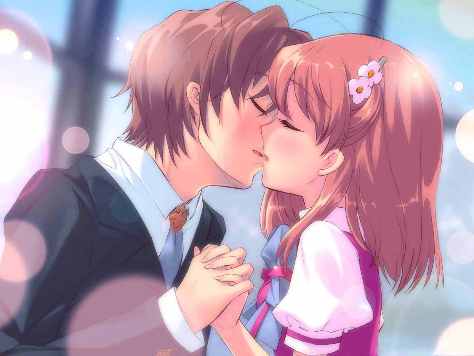 Happy Kiss Day Animated Wallpaper - Happy Kiss Day Images Animated , HD Wallpaper & Backgrounds