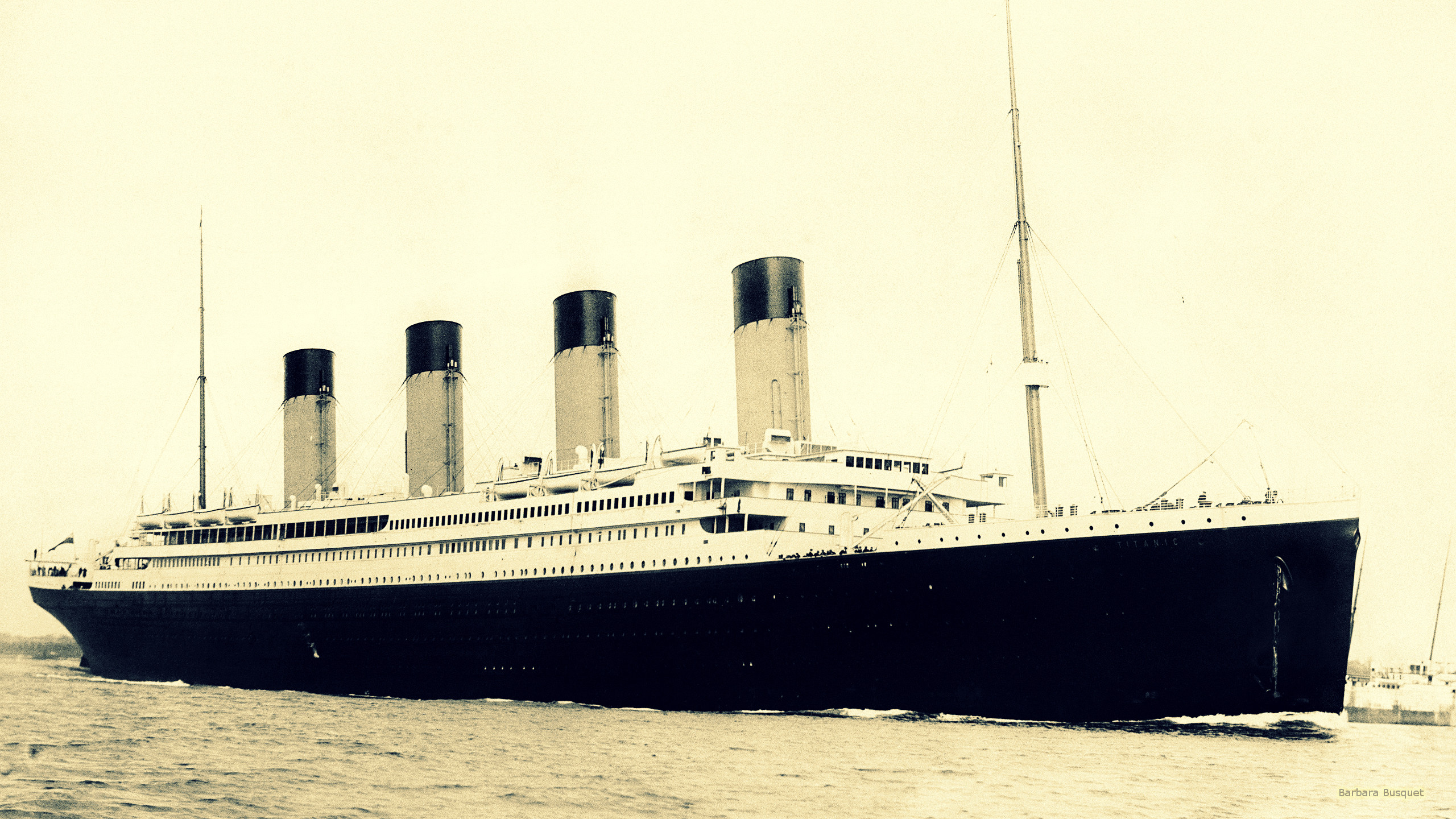 Rms Titanic Wallpaper - Titanic Black Marks On Hull , HD Wallpaper & Backgrounds