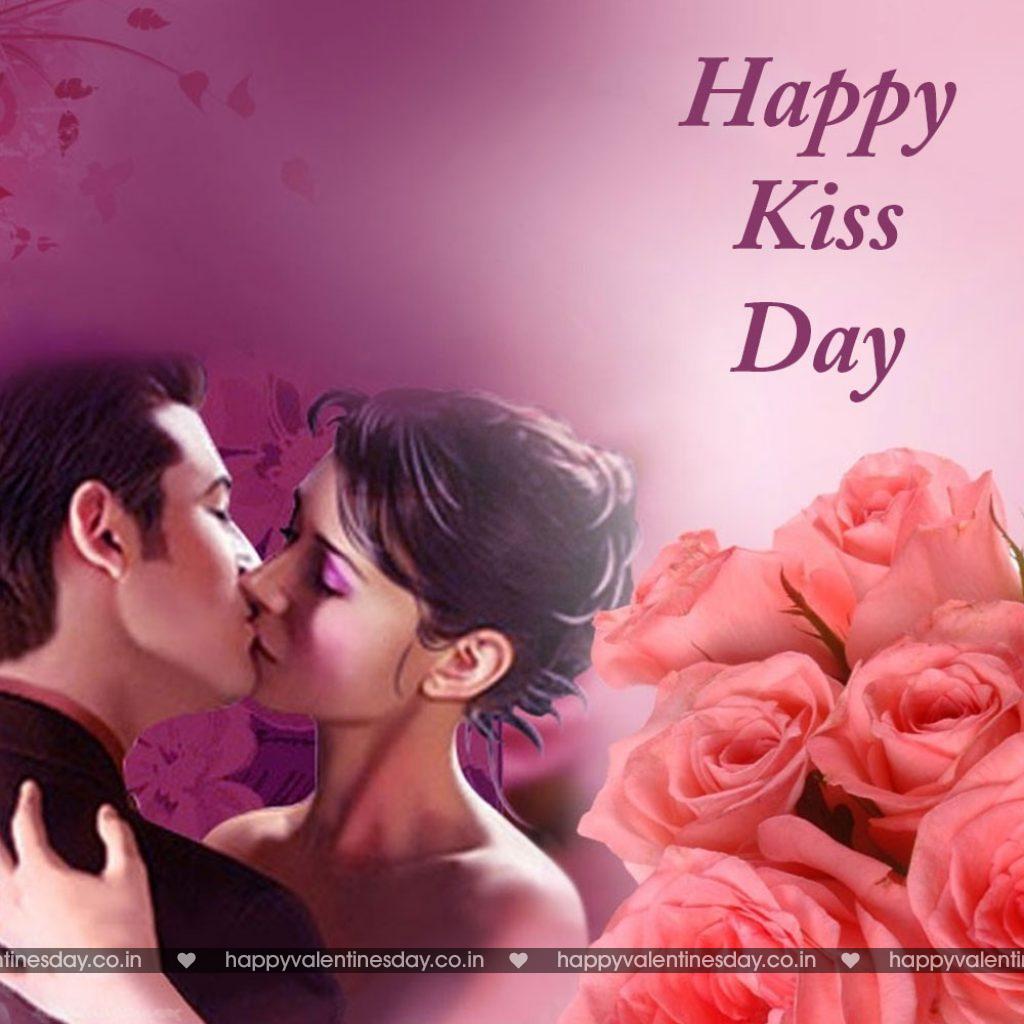 Kiss Day - Boyfriend Romantic Valentines Day , HD Wallpaper & Backgrounds