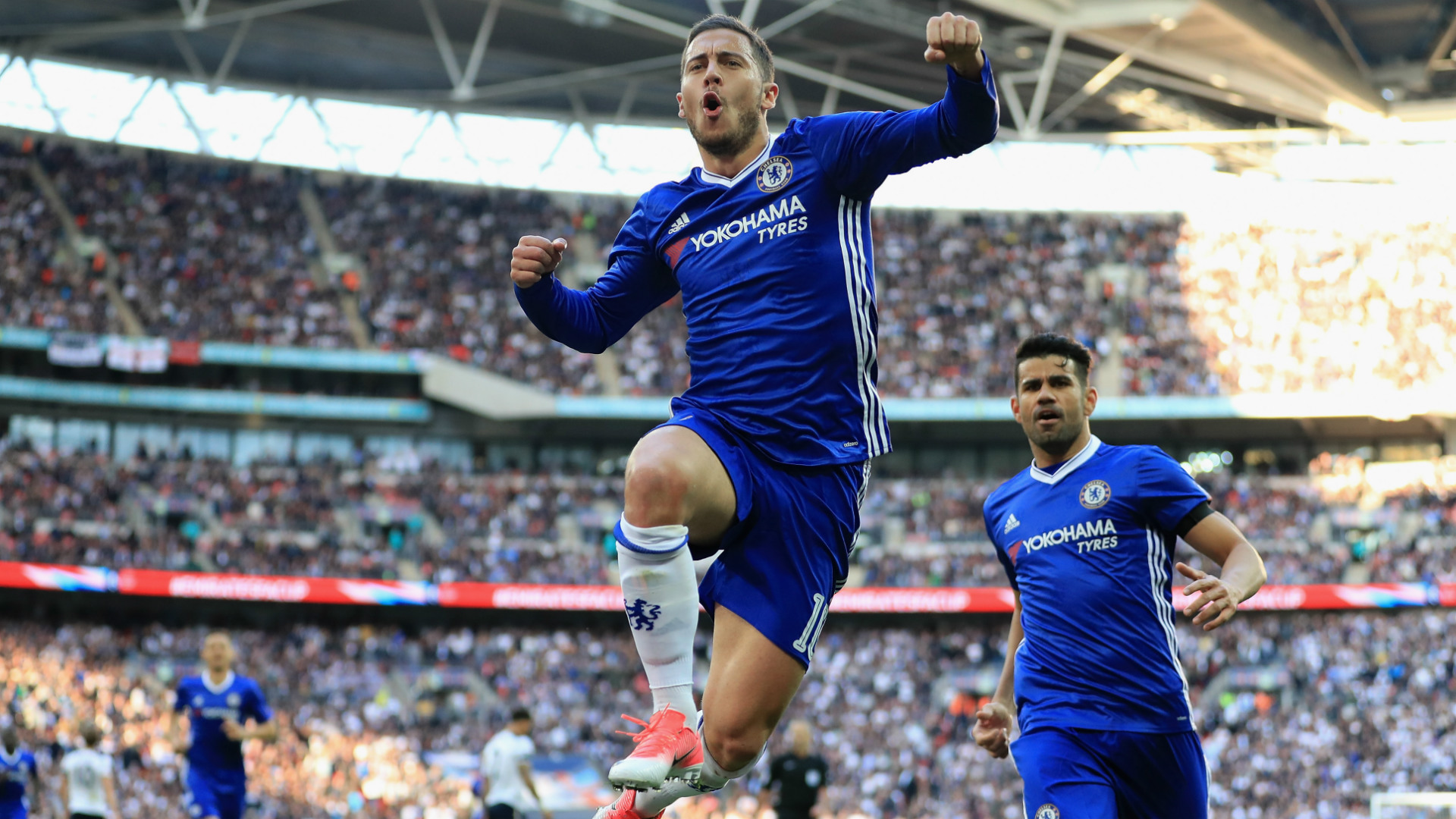 Eden Hazard Chelsea - Chelsea Vs Everton Result , HD Wallpaper & Backgrounds