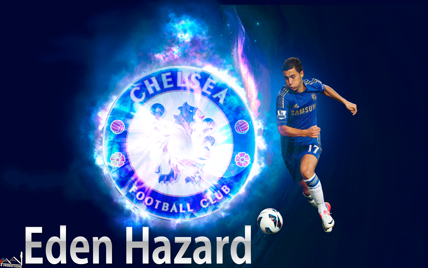 Chelsea Hazard Wallpapers Free On Wallpaper Hd 1440 - Chelsea Wallpaper Eden Hazard , HD Wallpaper & Backgrounds