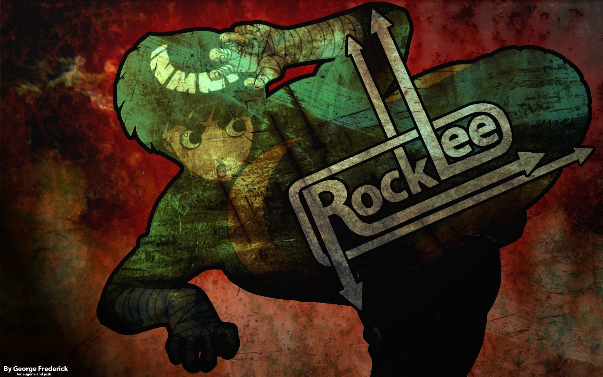 Naruto Rock Lee - Rock Lee , HD Wallpaper & Backgrounds