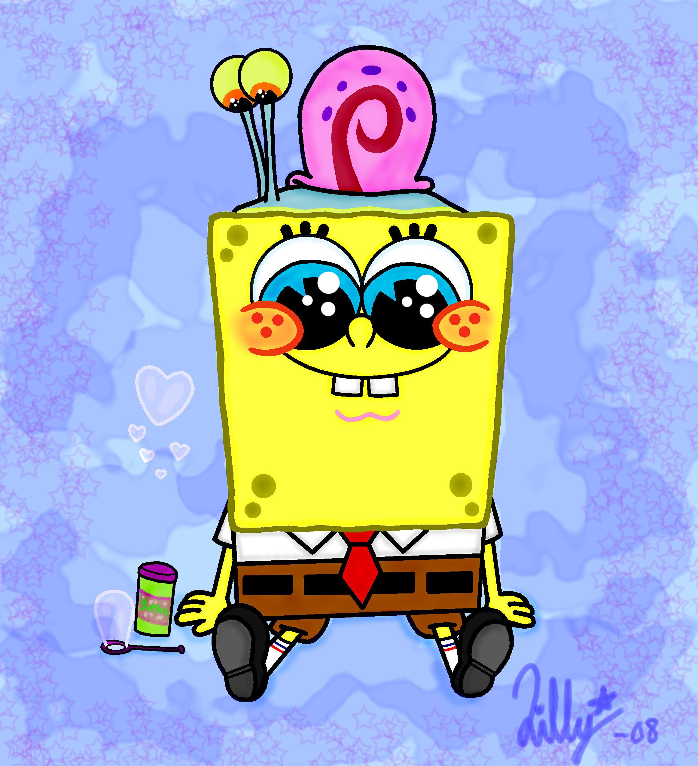 Trend Gary On Spongebob And Cutedxc Photo 17270606 - Cute Spongebob And Gary , HD Wallpaper & Backgrounds