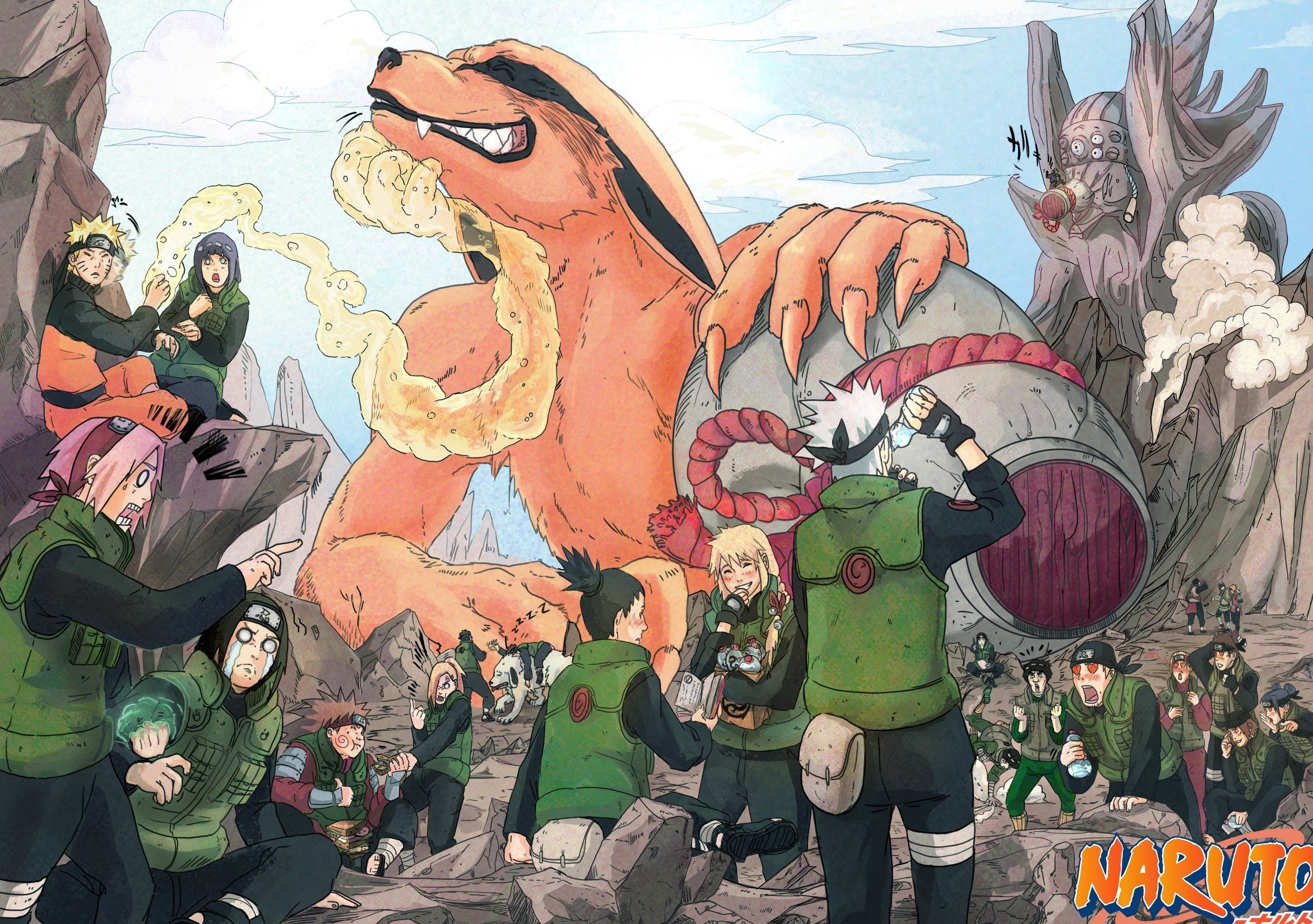 Hd Wallpaper - Naruto Kurama , HD Wallpaper & Backgrounds