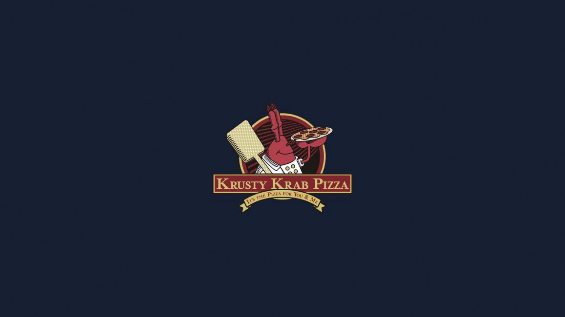 Spongebob Squarepants Mr Krabs Logo Pizza - Emblem , HD Wallpaper & Backgrounds
