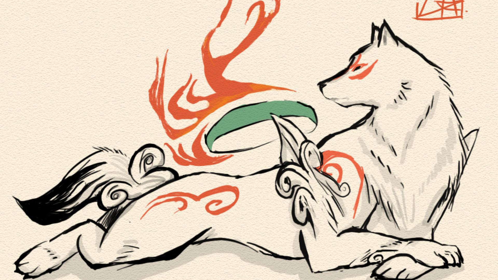 Pages - - Okami Japanese God , HD Wallpaper & Backgrounds