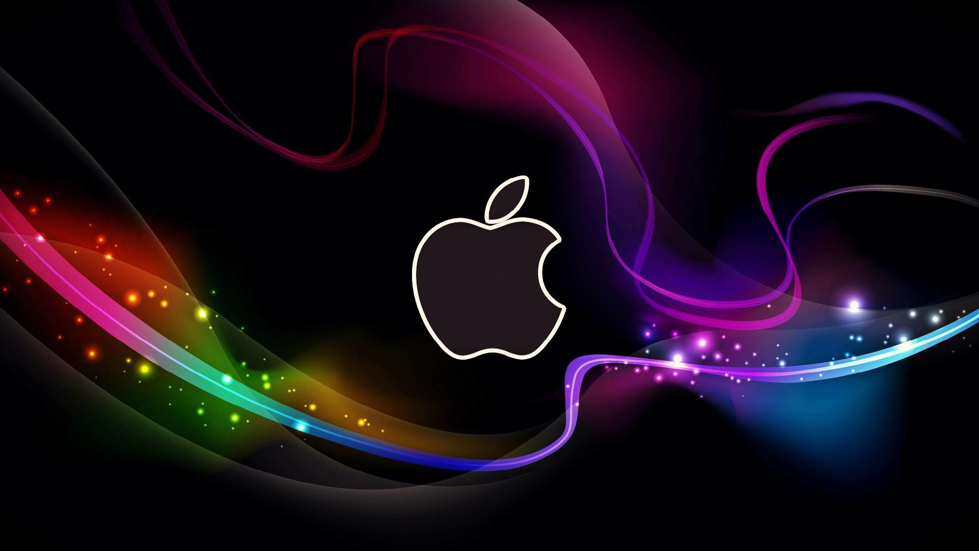 Wallpapers For > Cool Apple Logo Wallpaper - Black 3d Hd Wallpapers 1080p Widescreen , HD Wallpaper & Backgrounds