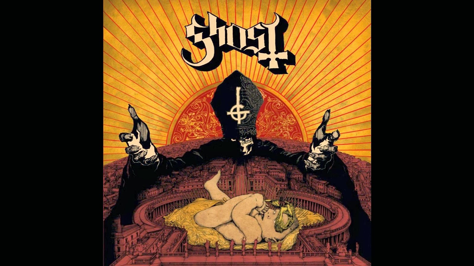 Ghost Bc Wallpapers - Ghost Infestissumam Cover , HD Wallpaper & Backgrounds