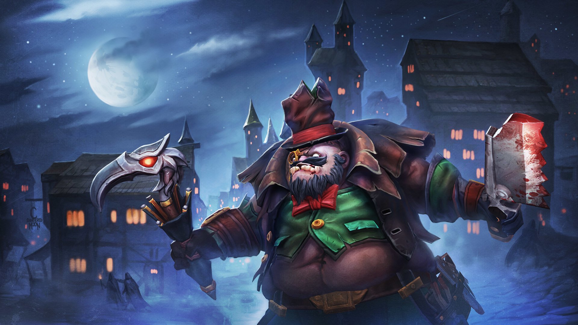 Pudge Set For Totalbiscuit Its A Gentleman's Dapper - Dota 2 Wallpaper Pudge , HD Wallpaper & Backgrounds