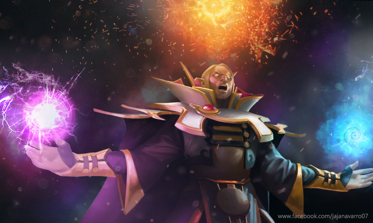 Invoker - Kael Thas Dota 2 , HD Wallpaper & Backgrounds