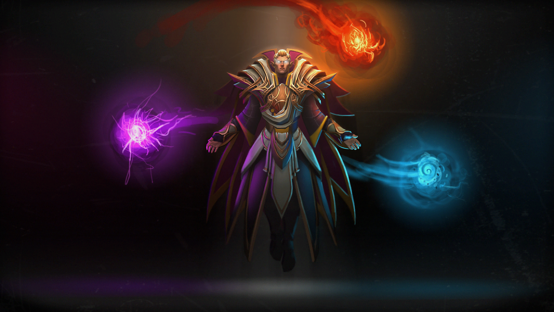 Highres Invoker Wallpaper Hd Dota 2 On Windows 7 Wallpaper - Dota 2 Wallpaper Invoker , HD Wallpaper & Backgrounds