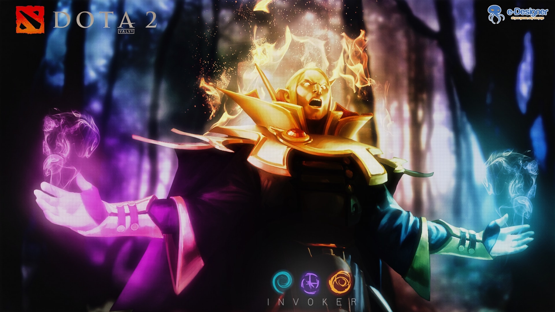 Invoker Hd Desktop Wallpapers , HD Wallpaper & Backgrounds