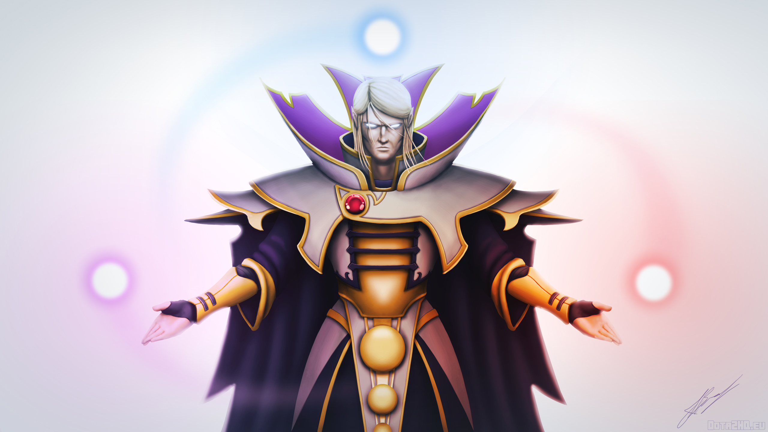 Invoker Dota 2 Art , HD Wallpaper & Backgrounds