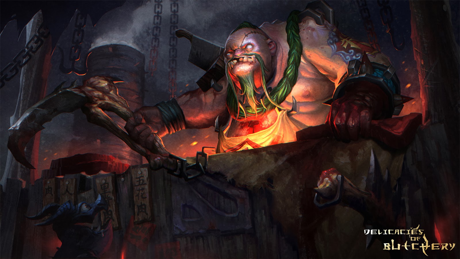 Pudge Dota 2 Wallpaper 4k Tags Fortnite Levels Ipad - Dota 2 Wallpaper Pudge , HD Wallpaper & Backgrounds